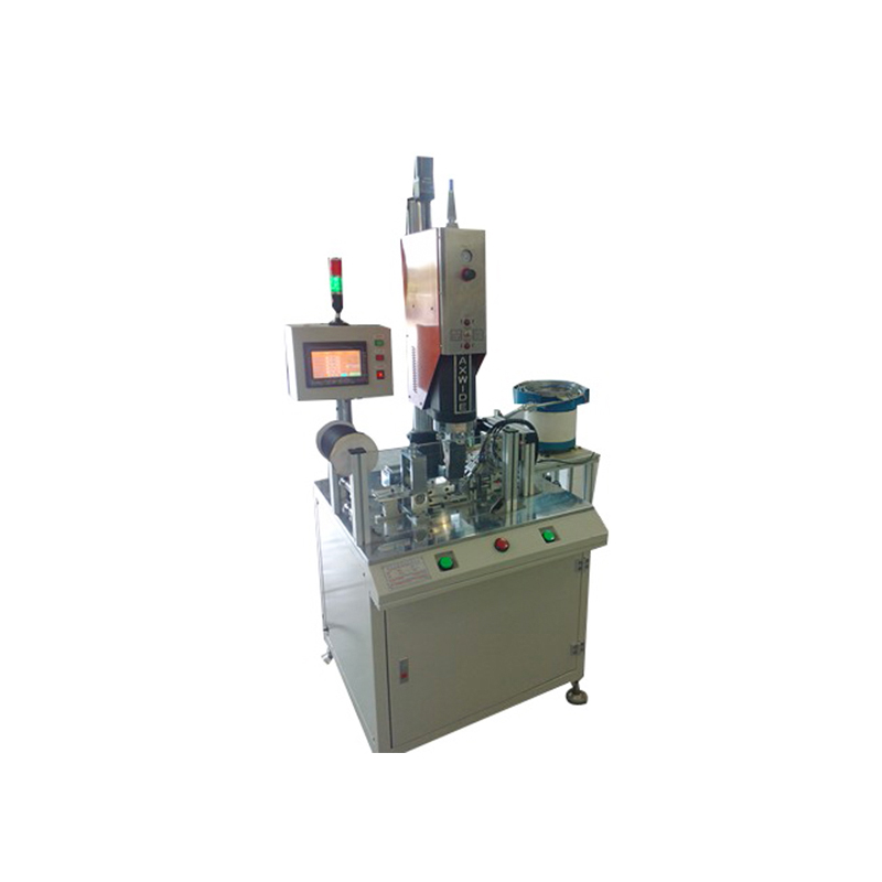 Automatic ribbon bending and welding machine